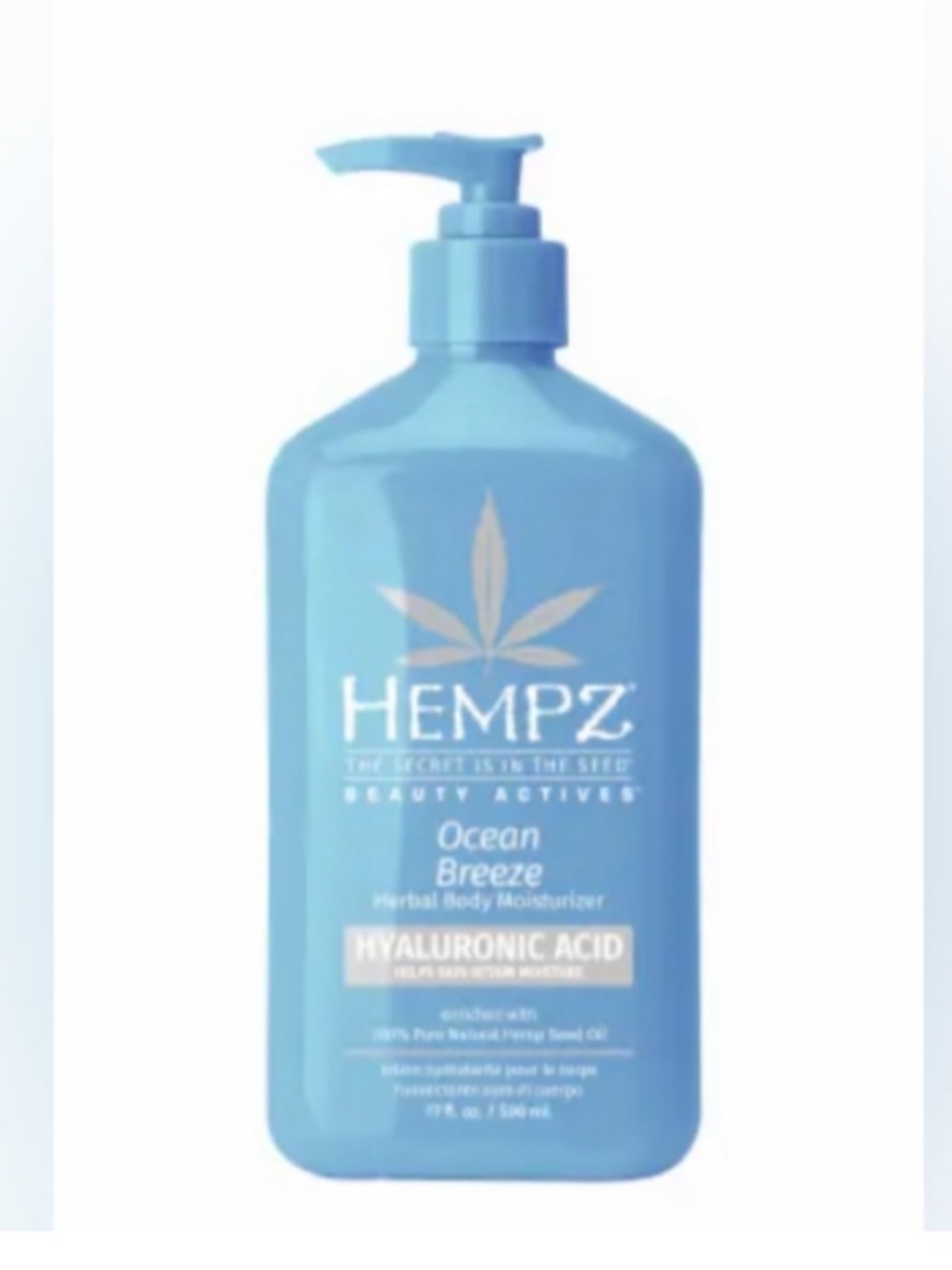 New Hempz Ocean Breeze Herbal Moisturizer